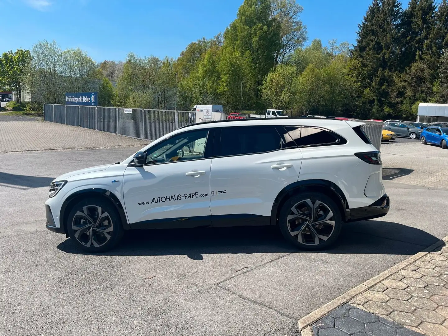 Renault Espace Esprit Alpine E-Tech *Pano* *Massage* Blanc - 2