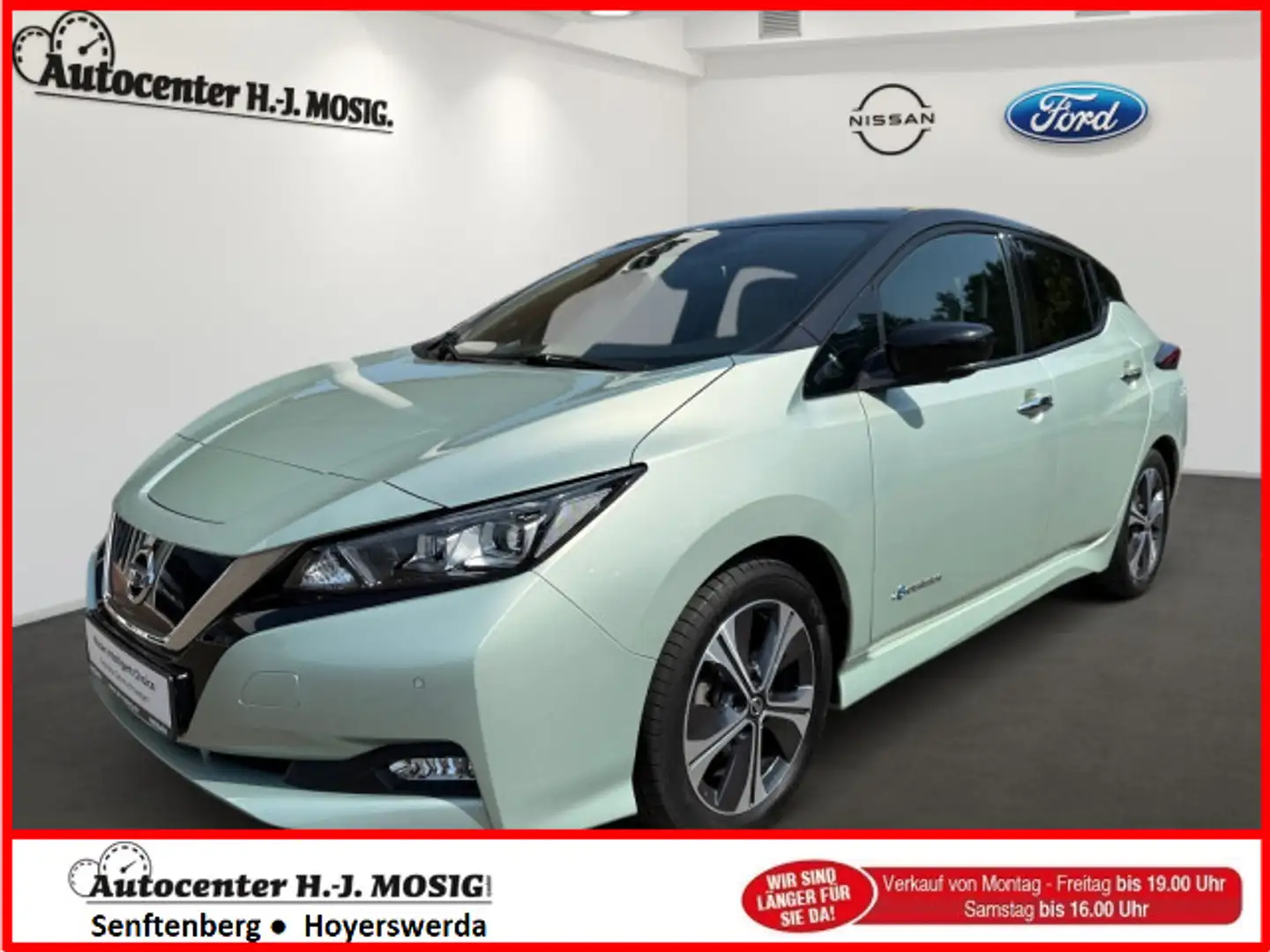 Nissan Leaf 40kWh Tekna / LED / BOSE / Winterpaket Argent - 1