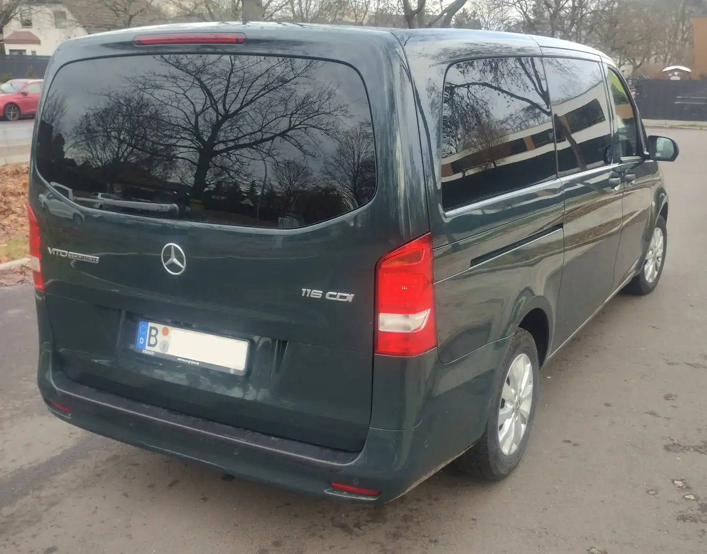 Mercedes-Benz Vito Vito 116 CDI Tourer Lang PRO|Nav|AHK|SH|KAM|3xKLIM Grün - 2