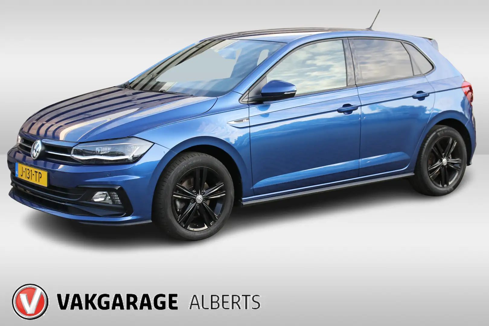 Volkswagen Polo 1.0 TSI Highline Business R / Navi / Adaptive Crui Blauw - 1
