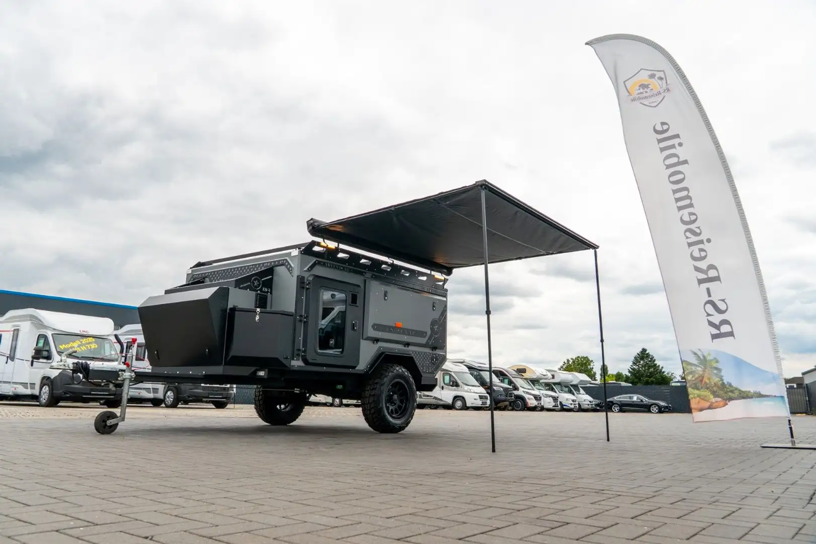 Sonstige Marken ES-4 NARDO+SOLAR+MARKISE+AHK+BREMSE+STÜTZEN+KÜHL Grau - 1