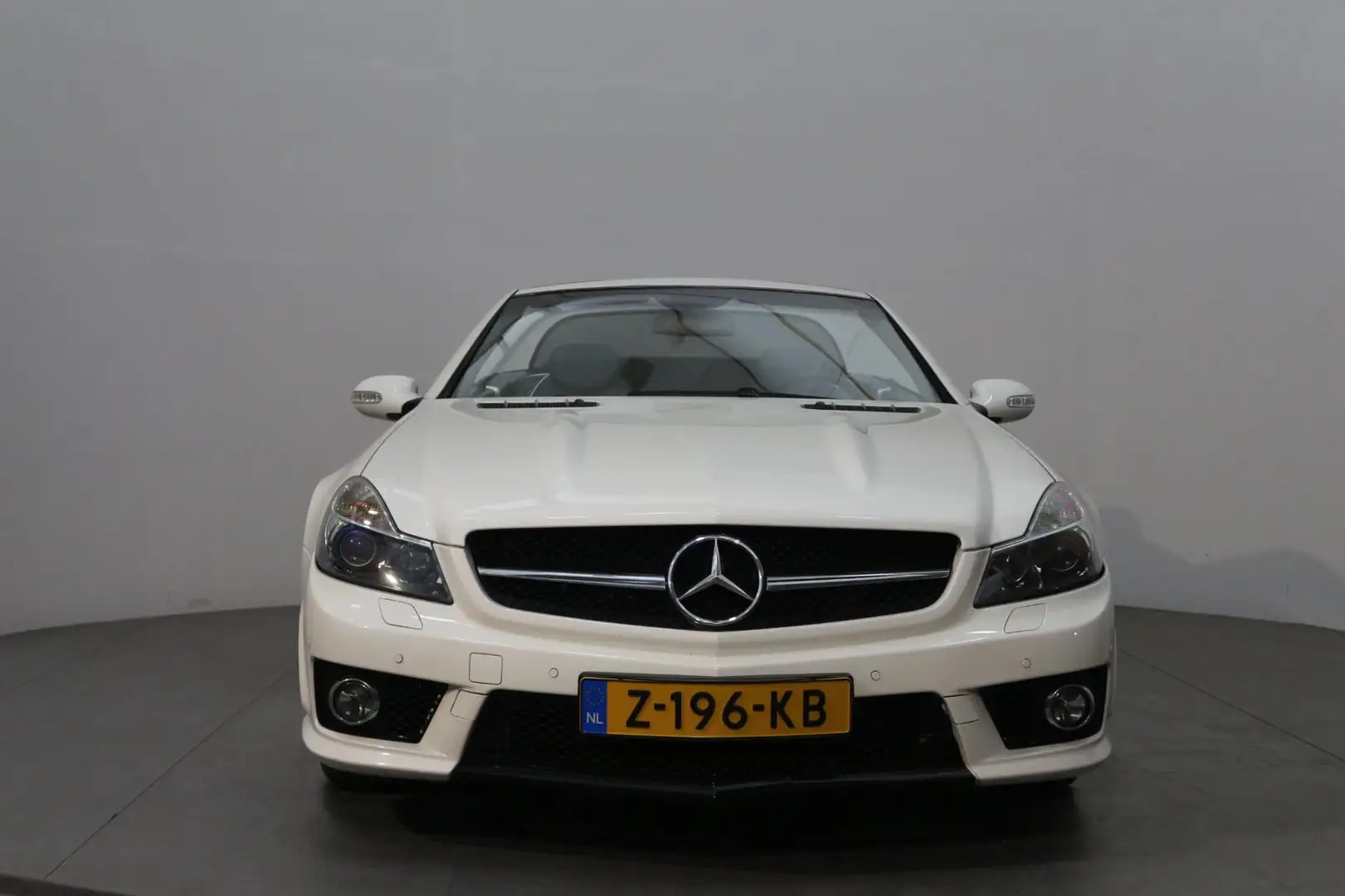 Mercedes-Benz SL 500 YOUNGTIMER IN NIEUW JASJE Blanco - 2