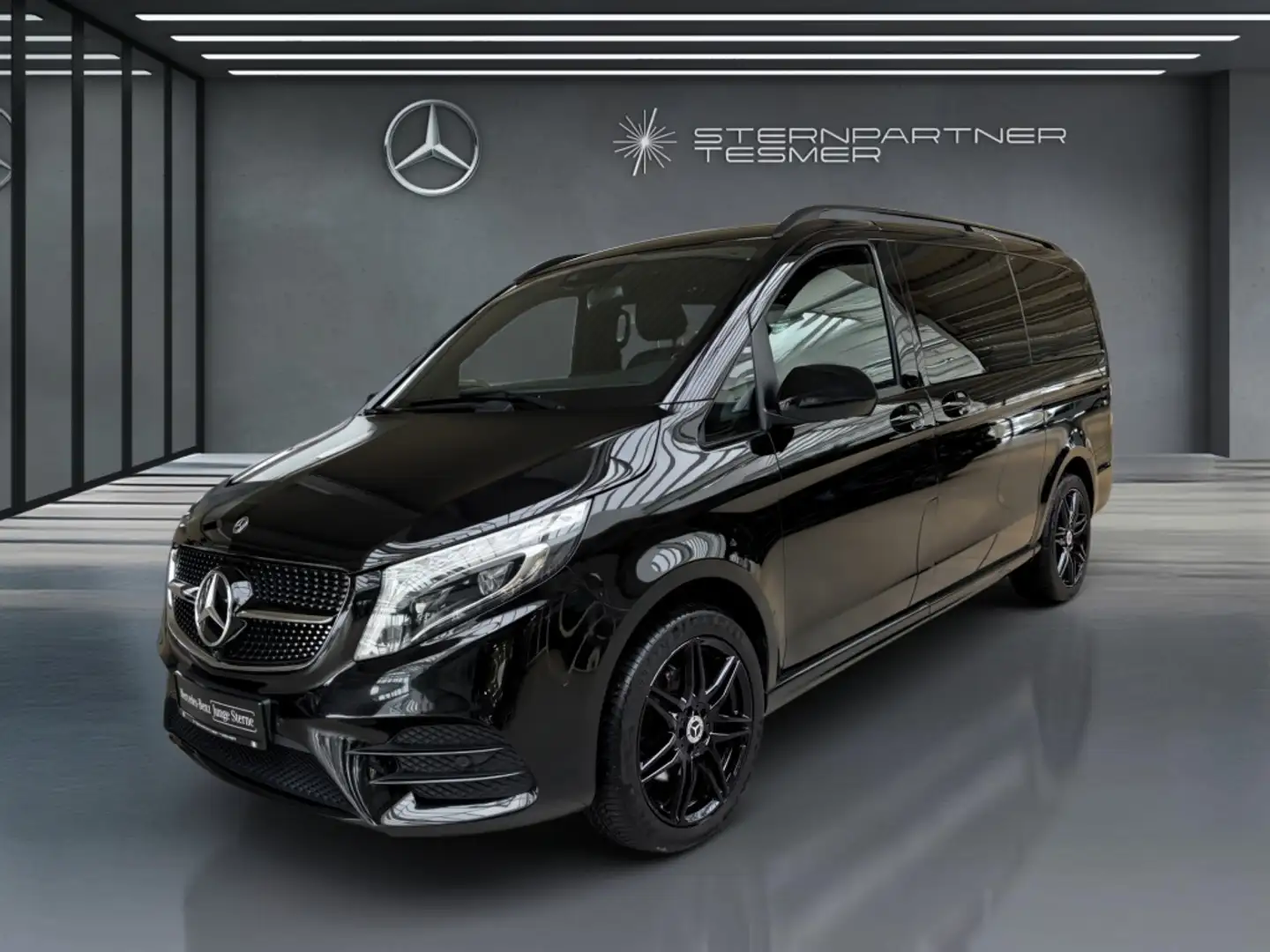 Mercedes-Benz V 300 d Avantgarde 4M AMG AMG+Liegepaket+Panorama Schwarz - 1