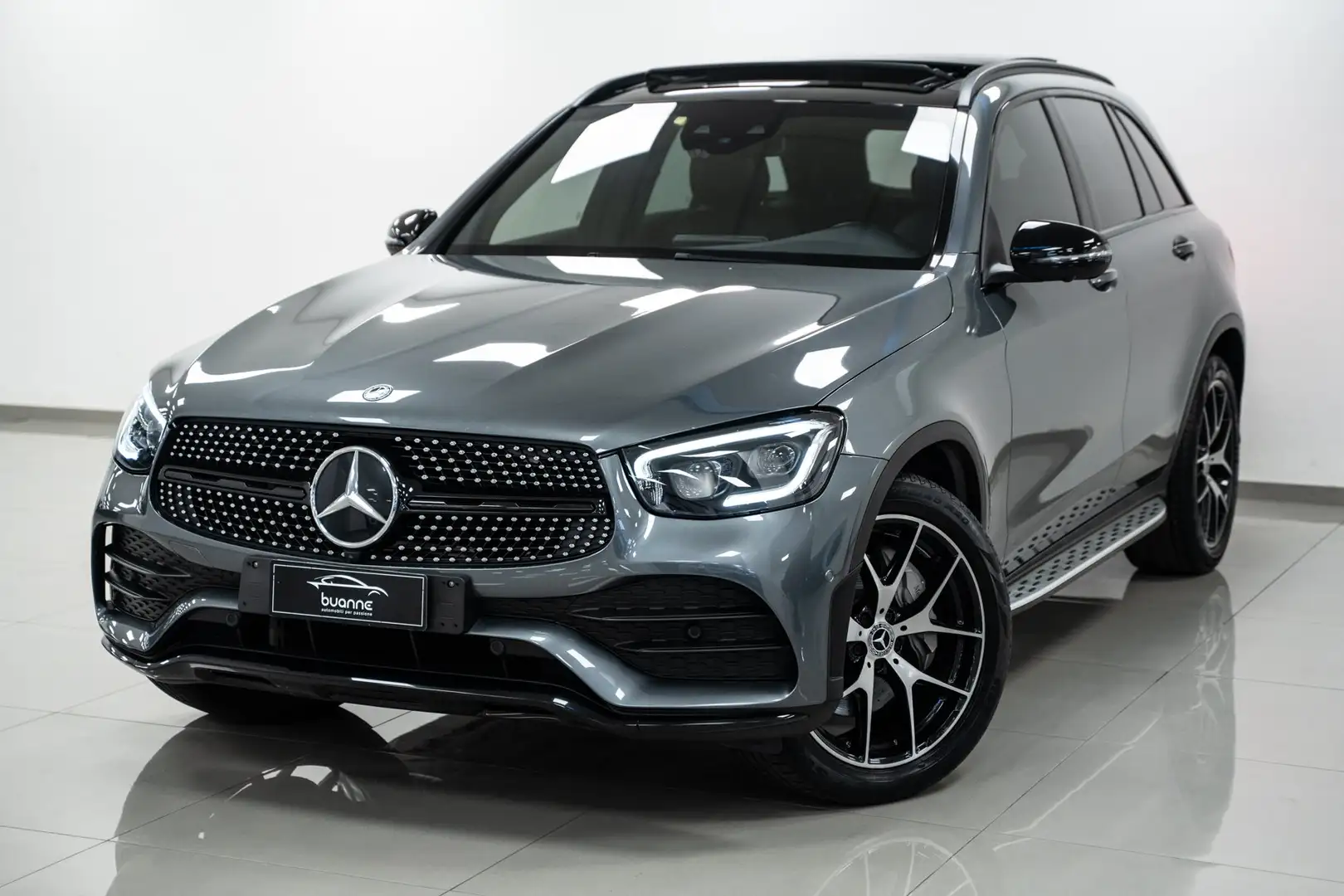 Mercedes-Benz GLC 400 D PREMIUM PLUS 4MATIC AUTO TETTO BURMESTER FULLOPT Gri - 1