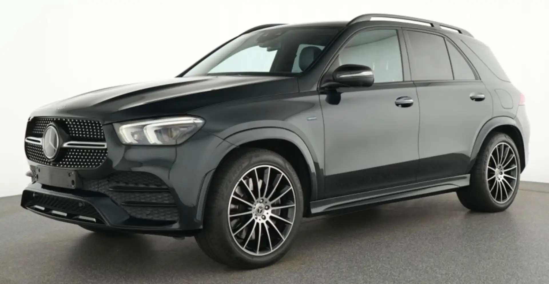 Mercedes-Benz GLE 350 de 4Matic AMG PANO LUFT BURM KAM NIGHT Grün - 1