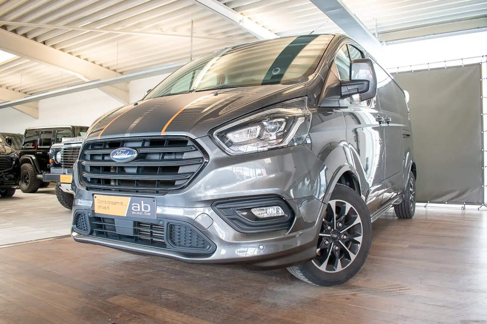 Ford Transit Custom 2.0TDI CUSTOM *SPORT*, AUTOM, XENON, APPLE/ANDROID Gris - 1