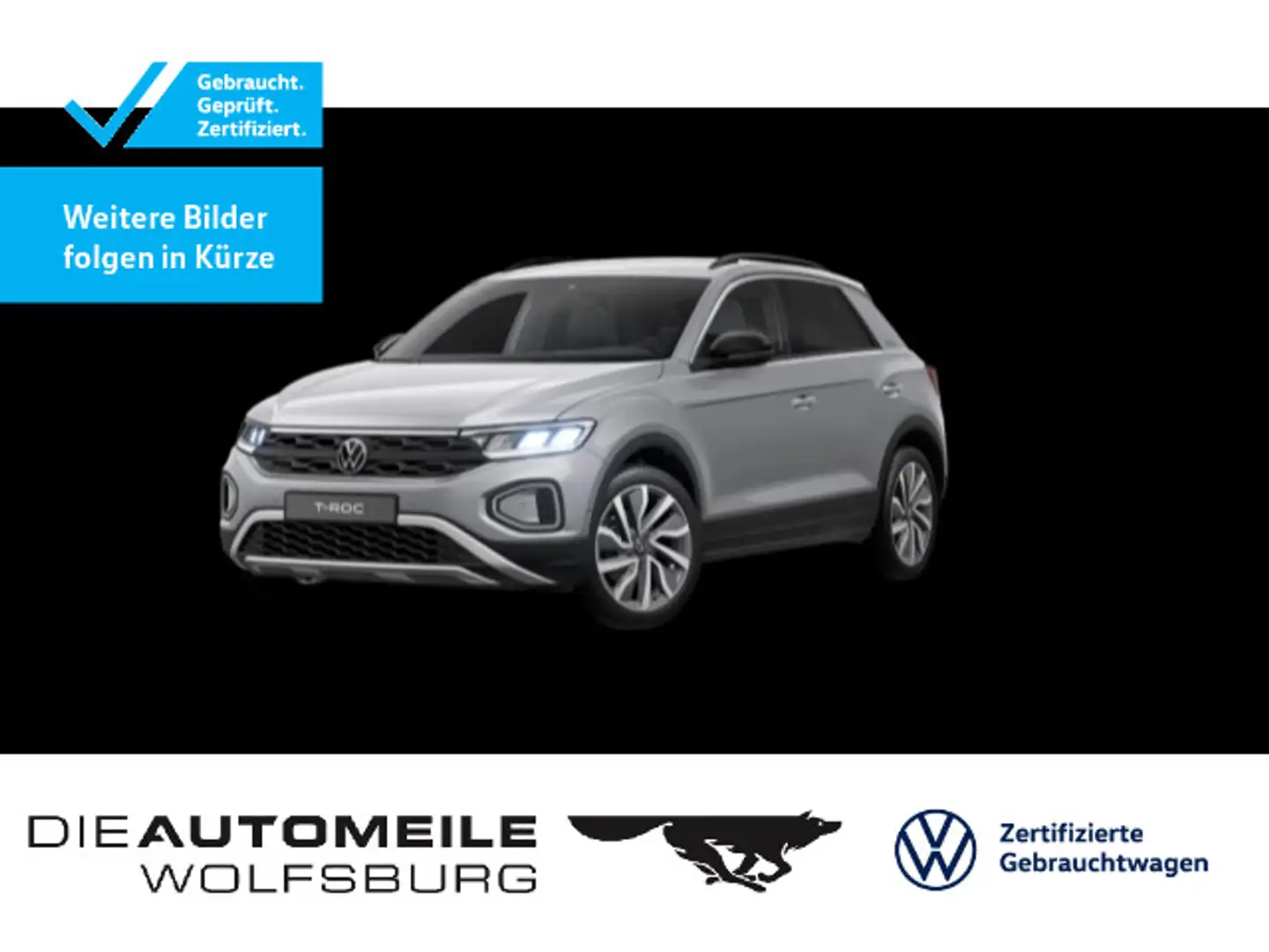 Volkswagen T-Roc 1.5 TSI OPF DSG GOAL Argent - 1