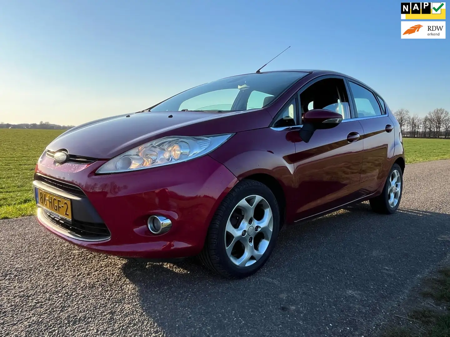 Ford Fiesta 1.25 Titanium|airco| Violett - 1