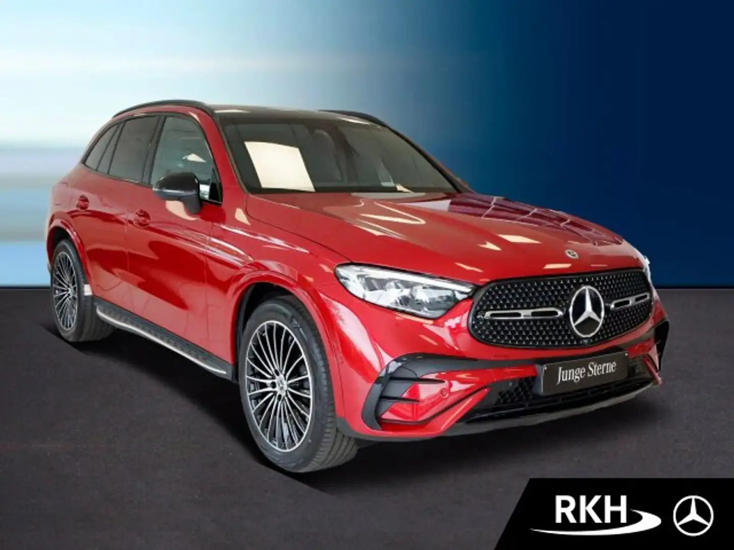 Mercedes-Benz GLC 220 GLC 220 d 4M AMG Line Night/Pano/Distr/Kamer/AHK Rot - 2