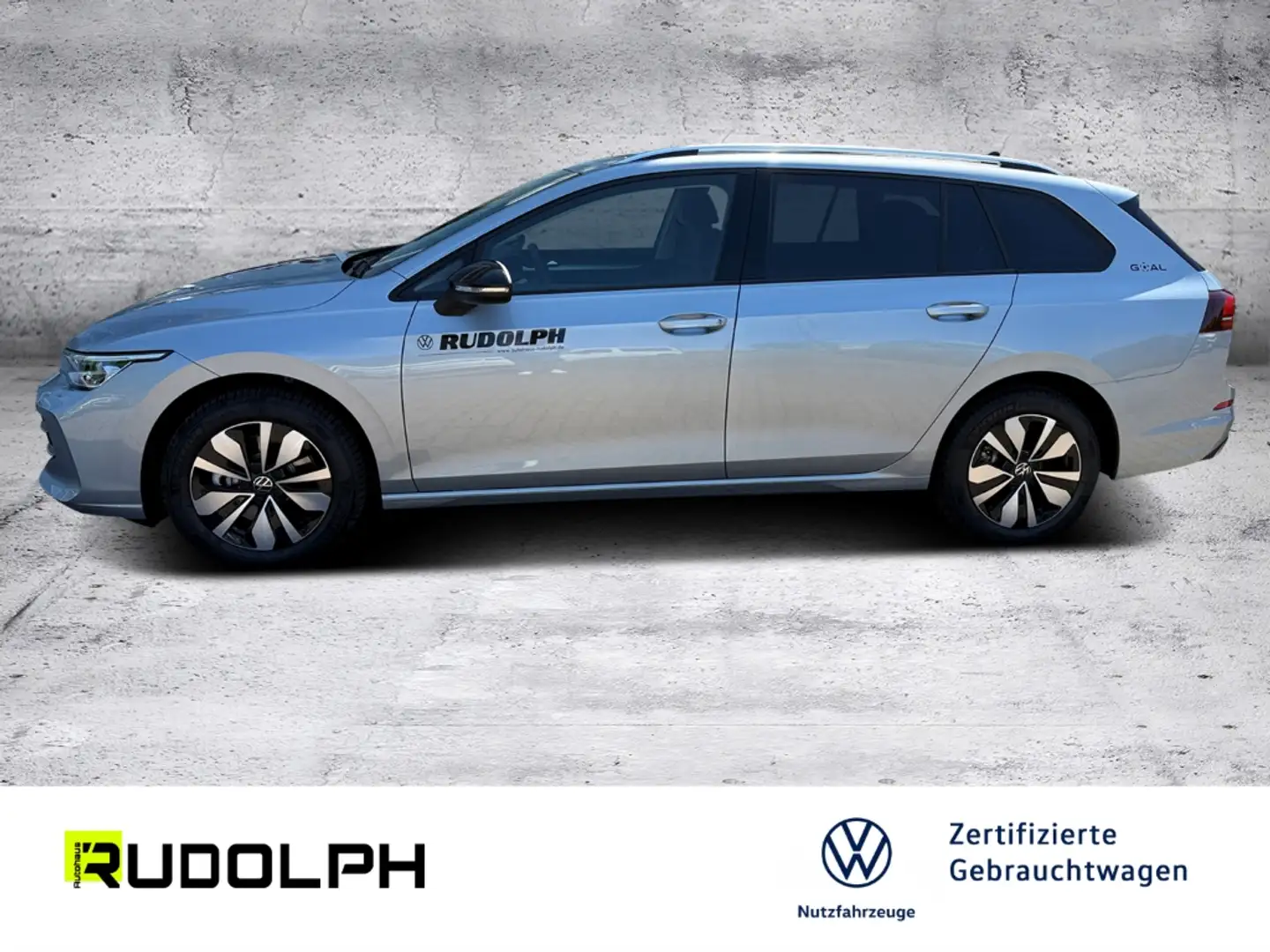 Volkswagen Golf VIII 2.0 TDI Goal 7-Gang-DSG LED BT Navi AHK SHZ A Silber - 2