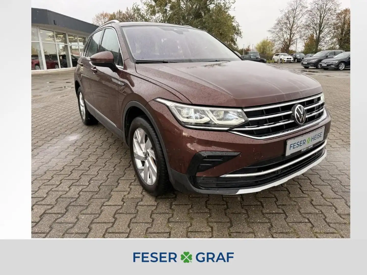 Volkswagen Tiguan 2.0 TSI DSG Elegance 4Motion AHK*4SHZ*RearView*Key Braun - 1