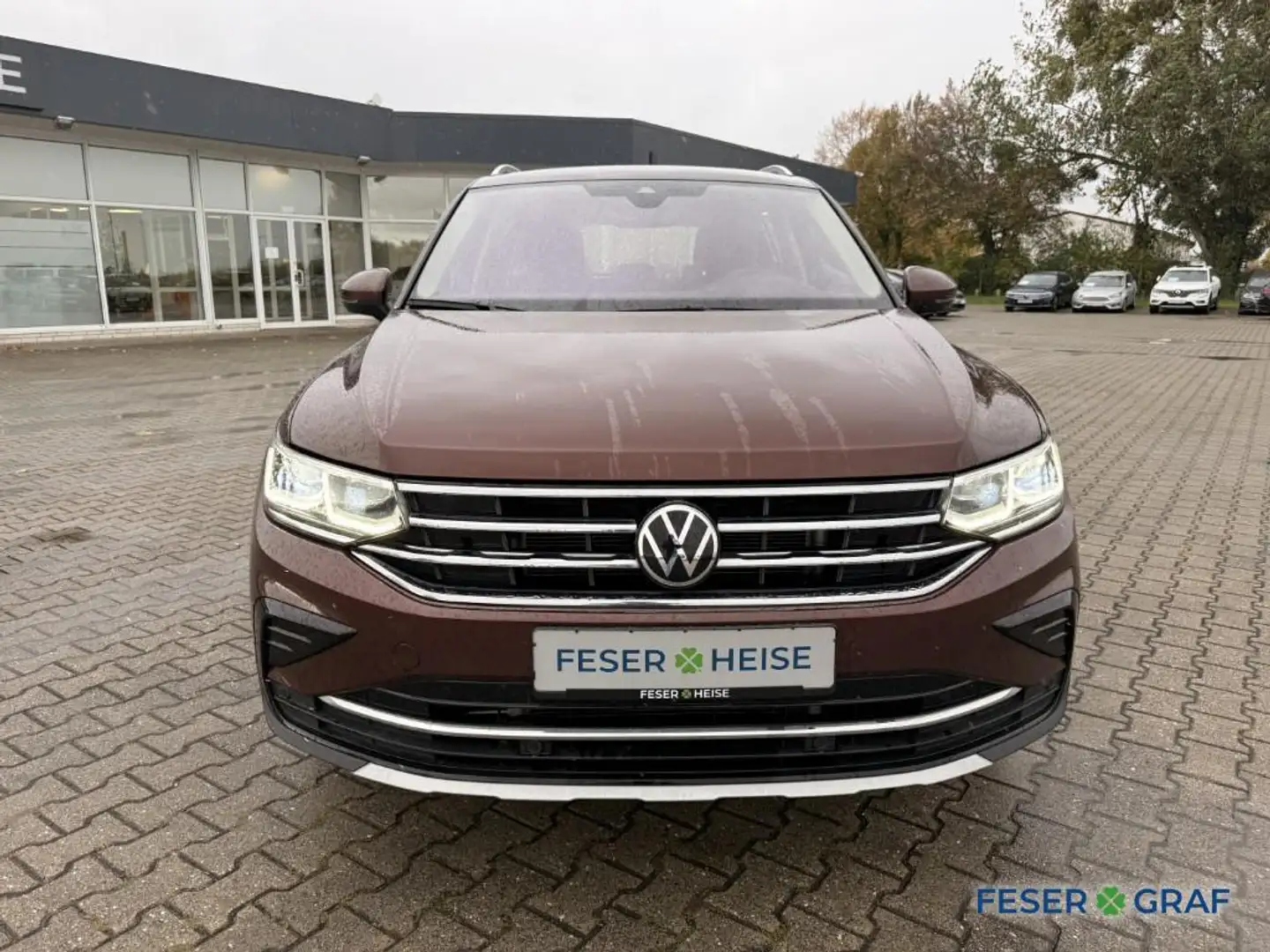 Volkswagen Tiguan 2.0 TSI DSG Elegance 4Motion AHK*4SHZ*RearView*Key Braun - 2