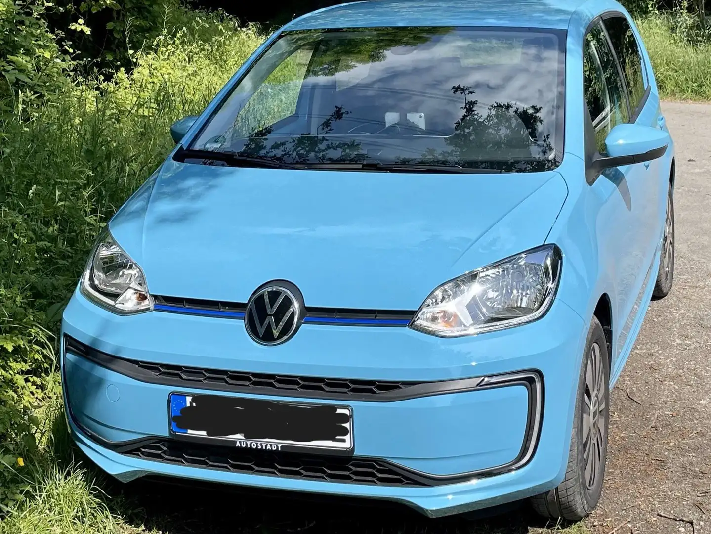 Volkswagen e-up! Style "Plus" in TEAL BLUE Blau - 1