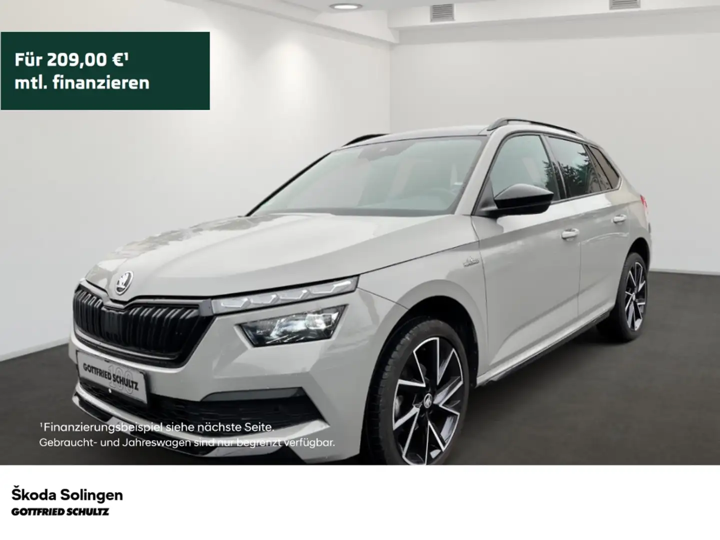 Skoda Kamiq 1.0 TSI Monte Carlo DSG   Pano   AHK   Kamera   AC Grau - 1