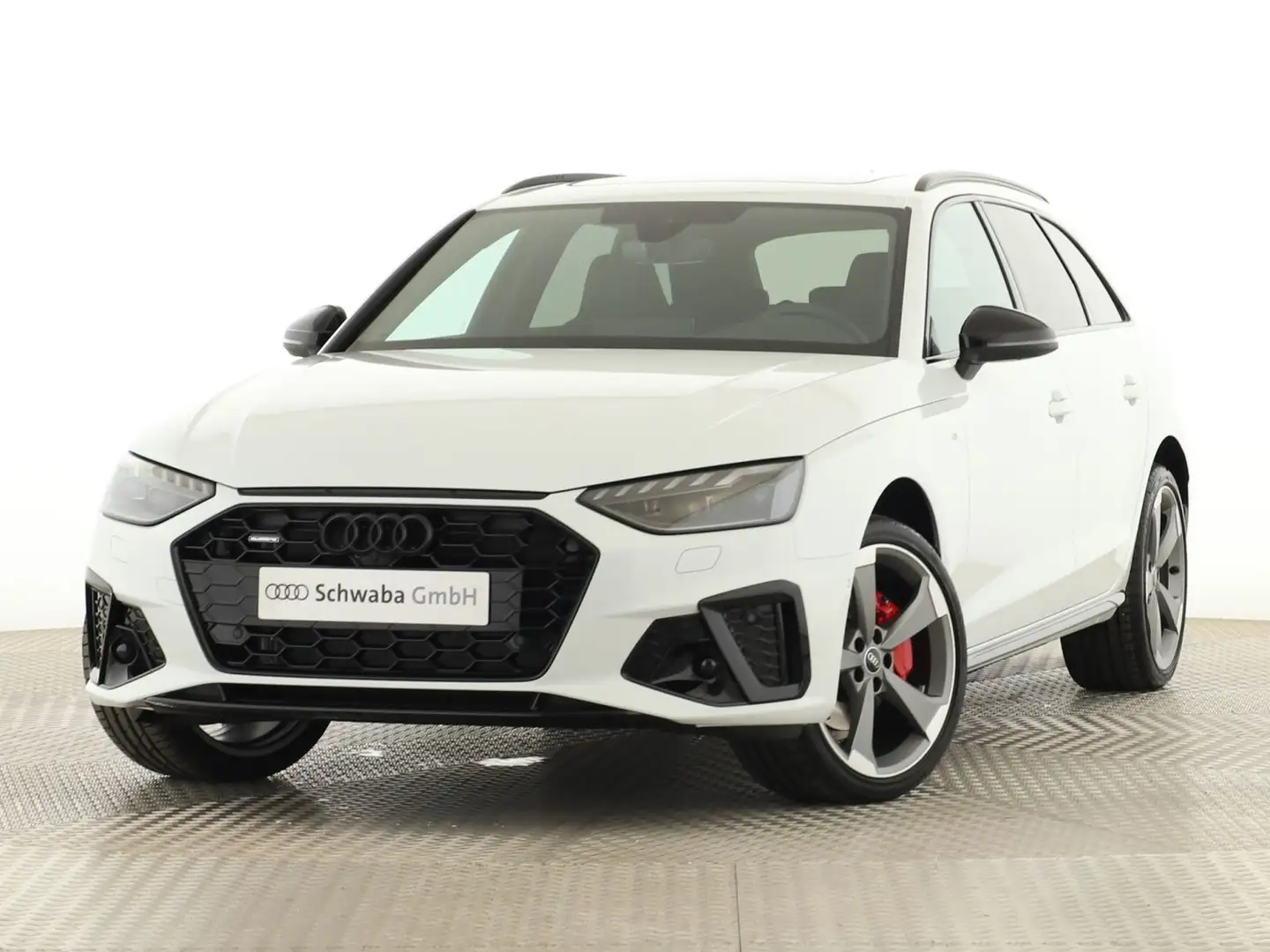 Audi A4 competition plus 40TDI 2x S line*AHK*19 Weiß - 2
