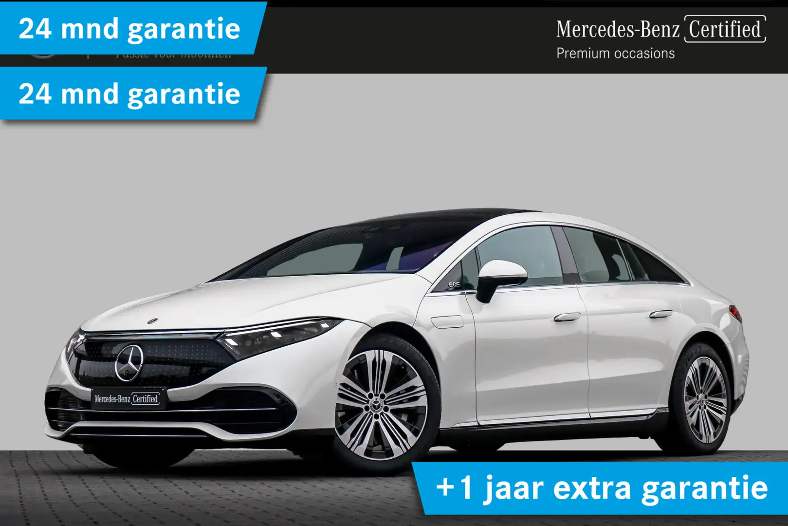Mercedes-Benz EQS 450+ | Panoramadak | Rijassistentie+ | Burmester S Blanco - 1