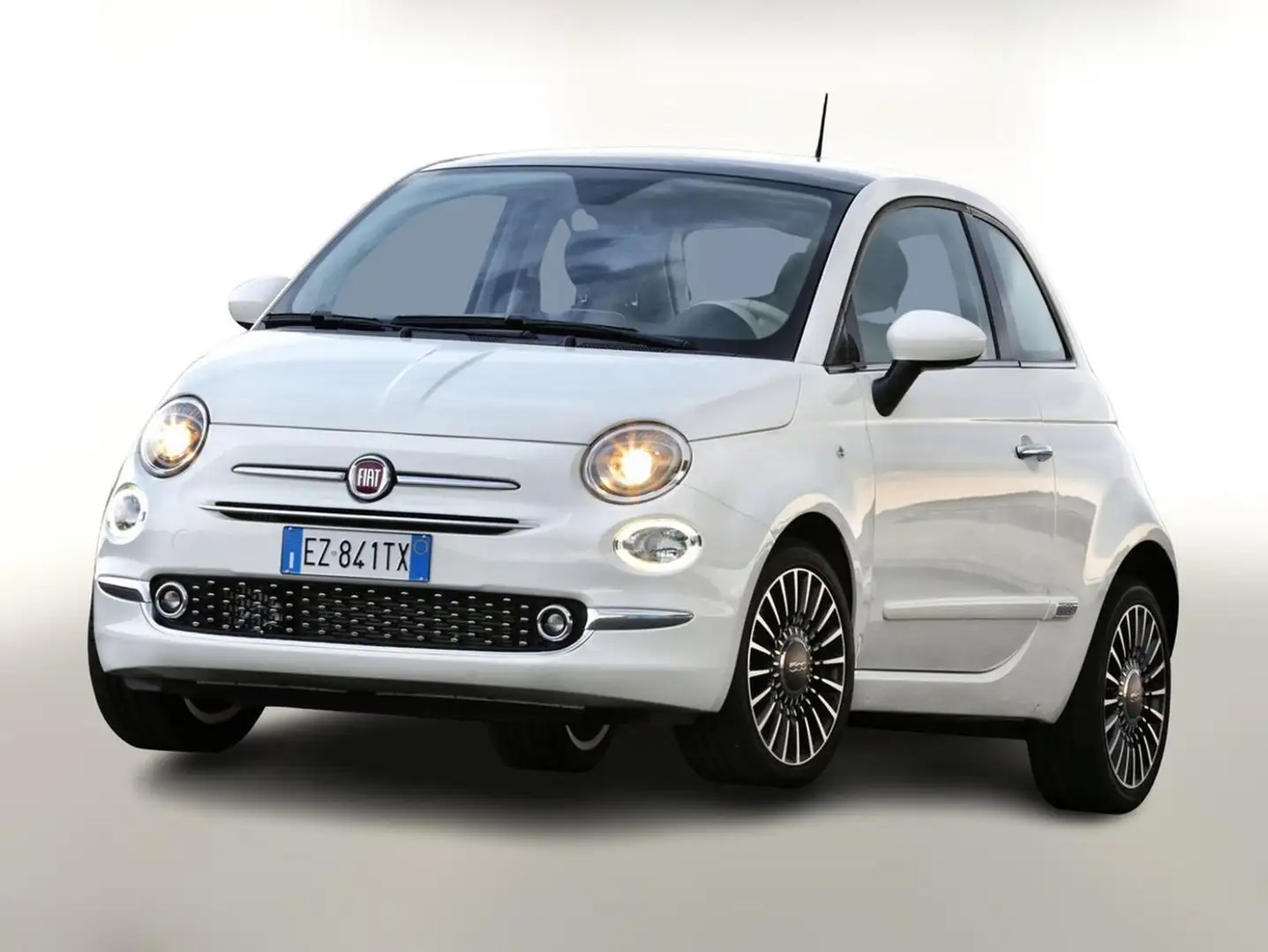 Fiat 500 1.0 Mild-Hybrid Klima/LM/7"/DAB/Car-Play Weiß - 1
