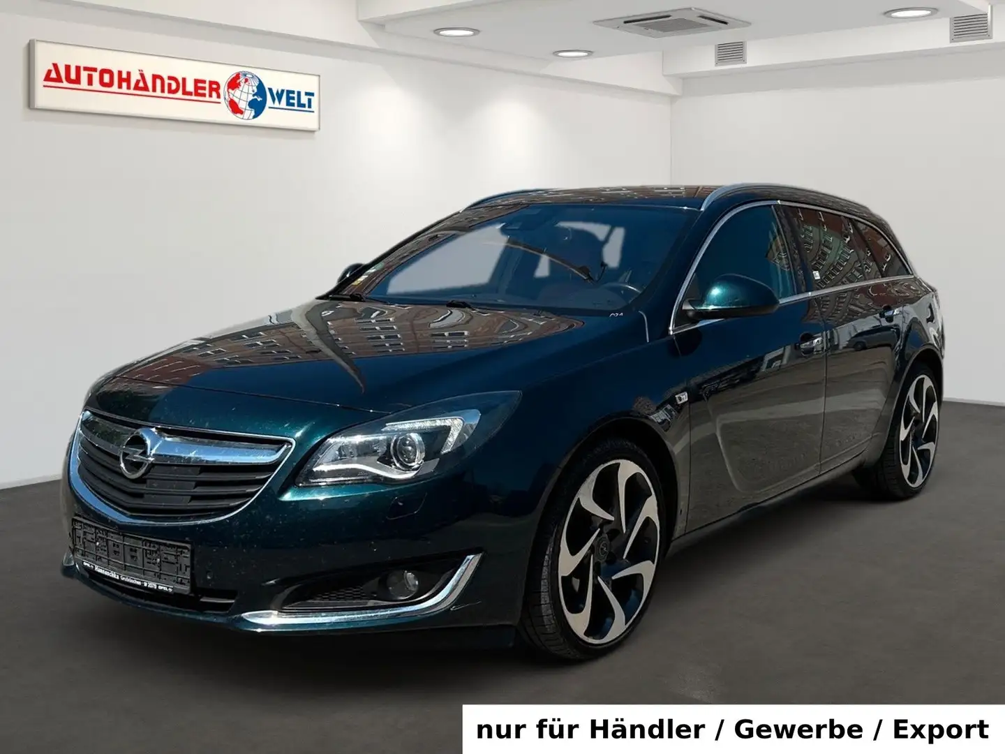 Opel Insignia Kombi 2.0CDTI Automatik Xenon Leder SHZ Grün - 1