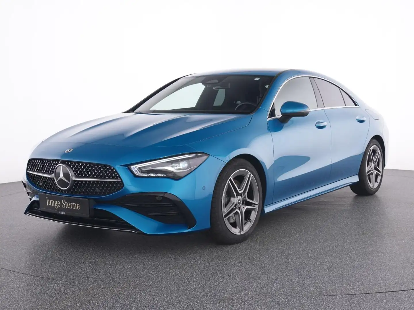Mercedes-Benz CLA 200 d Coupé AMG+MBUX+LED-HP+Keyl+Mem+Amb+RFK Niebieski - 2