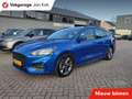 Ford Focus Wagon 1.0 EBH ST-line, Busines, trekhaak, navi, ap Blau - thumbnail 1