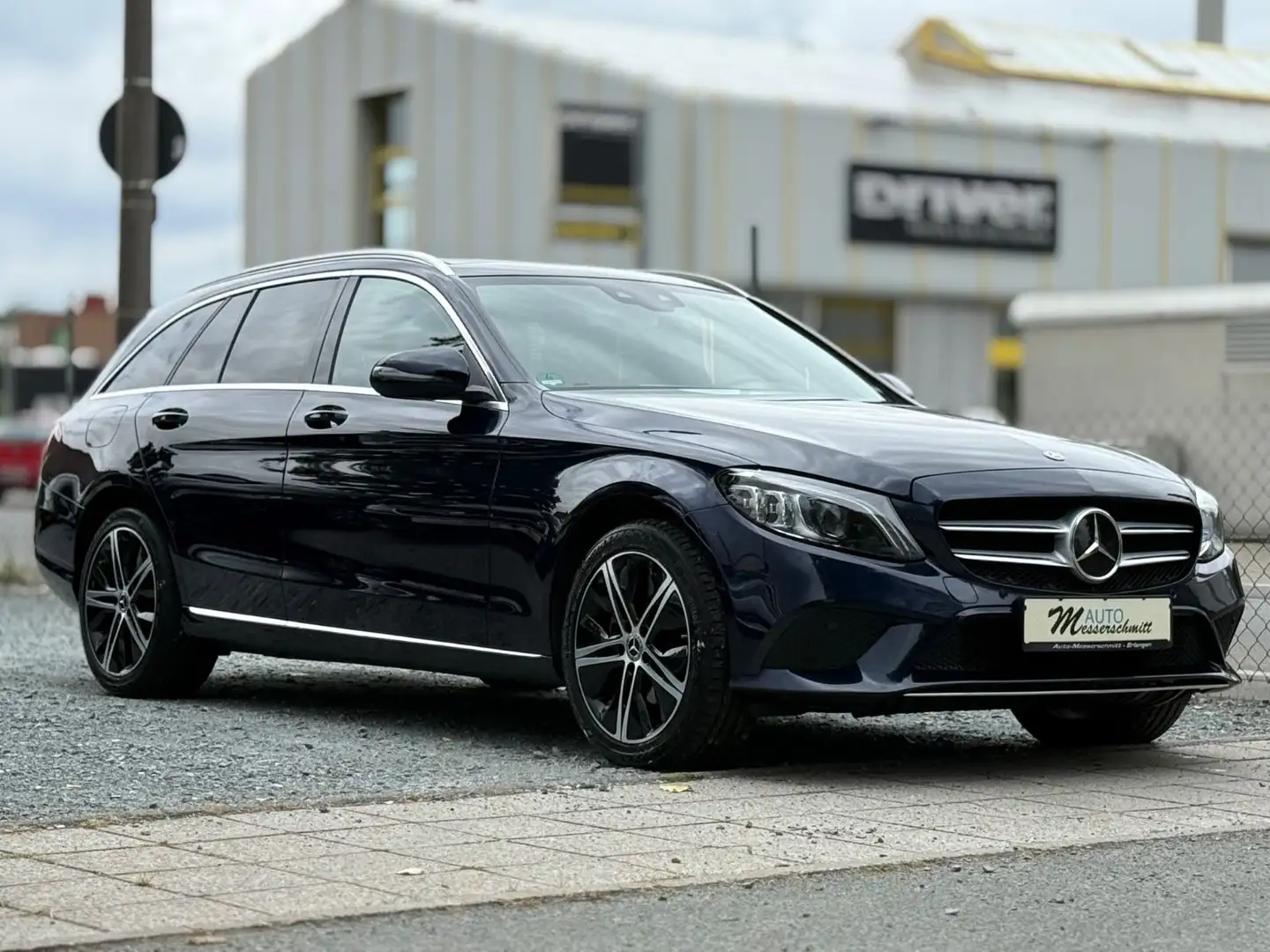 Mercedes-Benz C 220 T d 4MATIC-AHK-PANO-LEDER-BURMESTER-ACC Blauw - 1