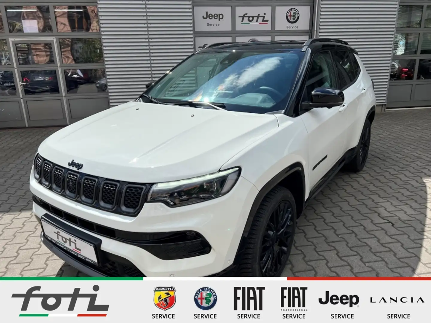 Jeep Compass S 1.5l 130PS Automatik Navi Kamera Blanc - 2