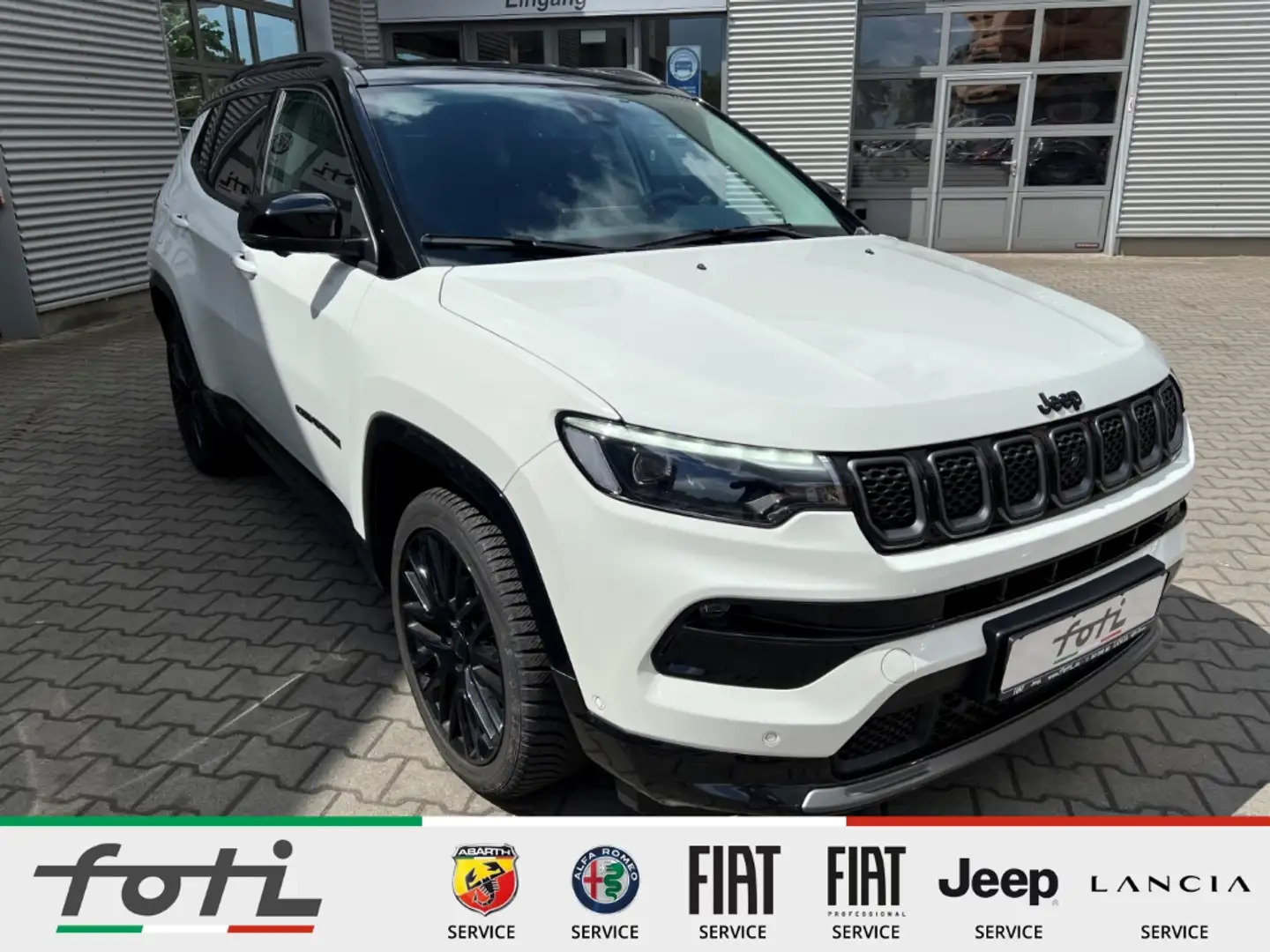 Jeep Compass S 1.5l 130PS Automatik Navi Kamera Blanc - 1