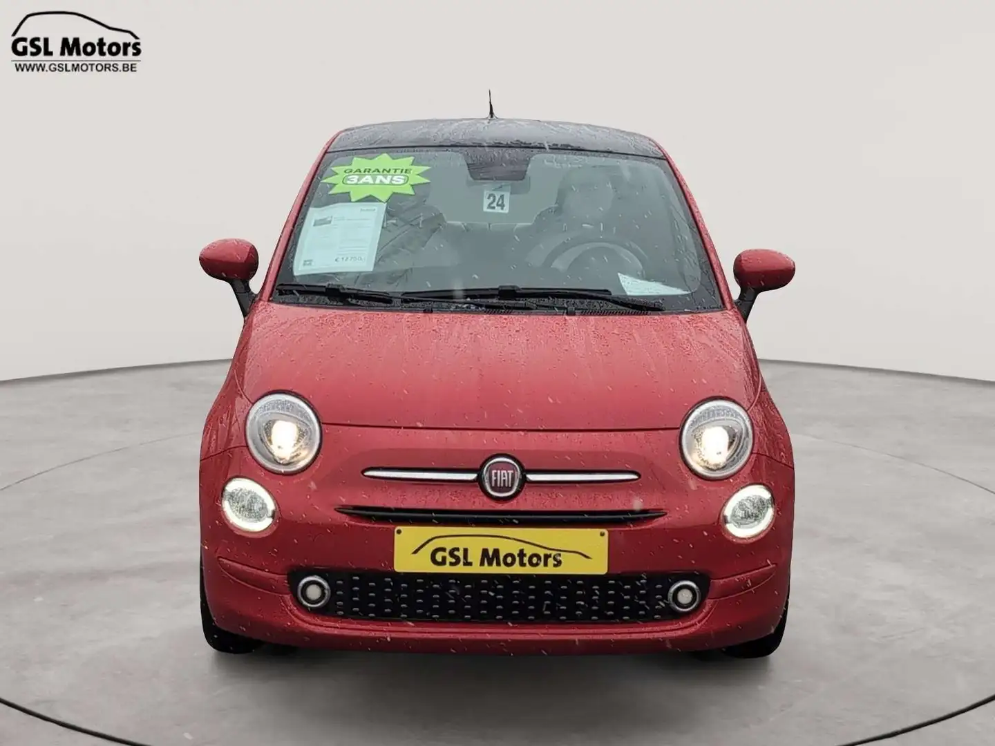 Fiat 500 GARANTIE 3 ANS 1.0 70cv Rouge 09/22 49.777km Airco Rouge - 2