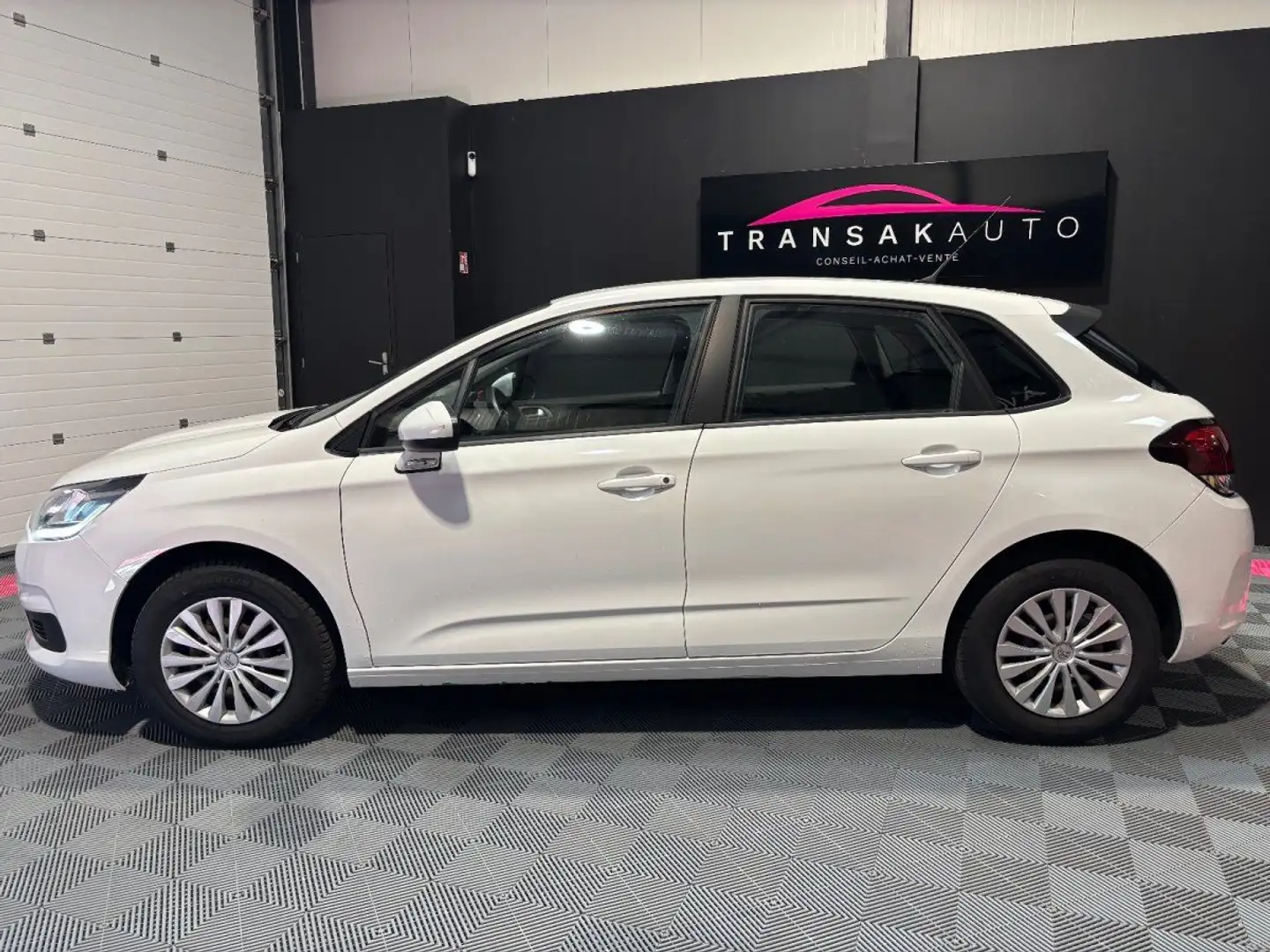 Citroen C4 SOCIETE BLUEHDI 100 LIVE Blanc - 2