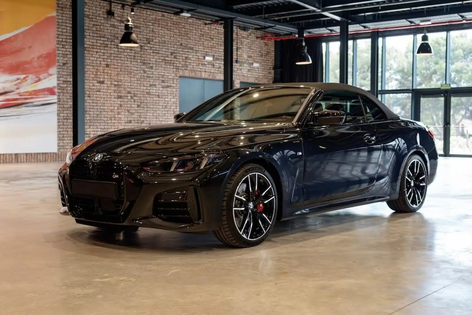 BMW 440 i xDrive Cabrio*M SportPlus*H&K*Leder*Innov. Schwarz - 2