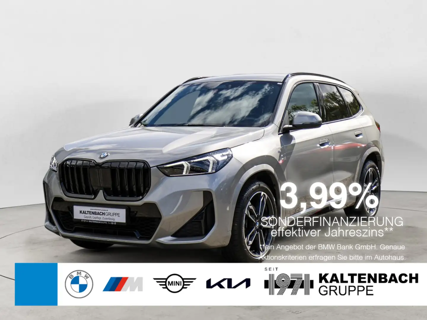 BMW X1 sDrive 18i M-Sport AHK LED ACC NAVI KAMERA Zilver - 1
