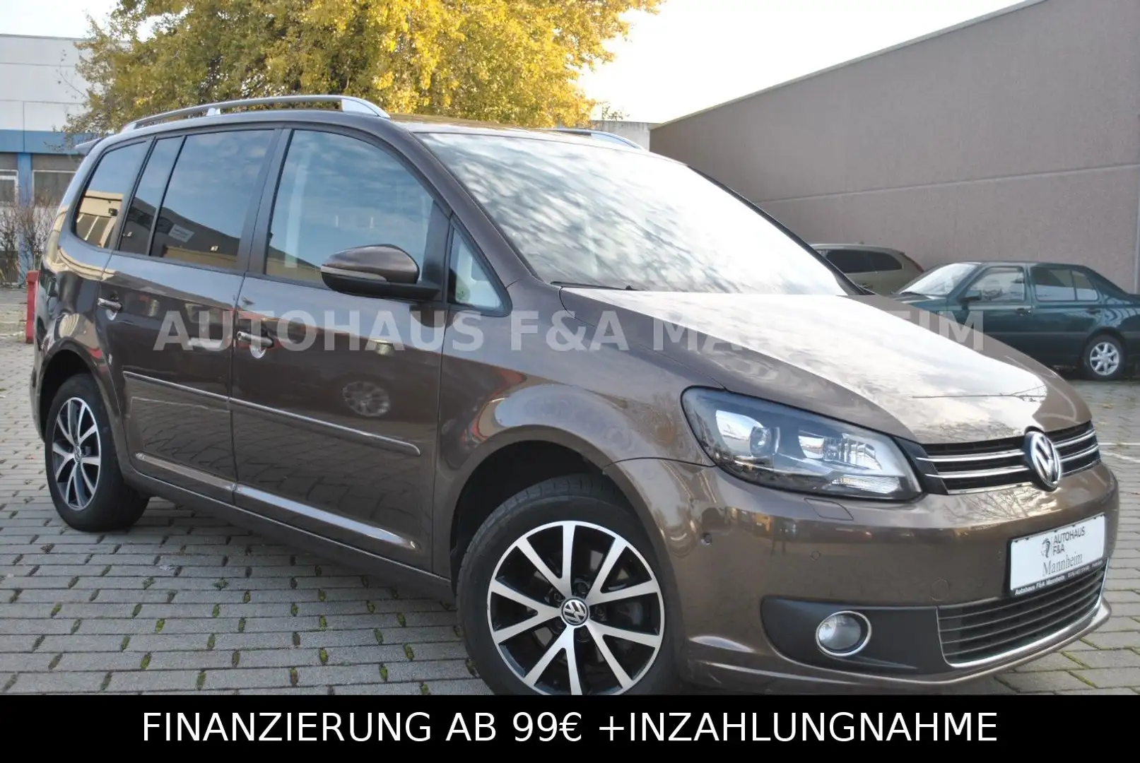 Volkswagen Touran 1.4 TSI DSG Highline Pano Navi Xenon Brun - 2