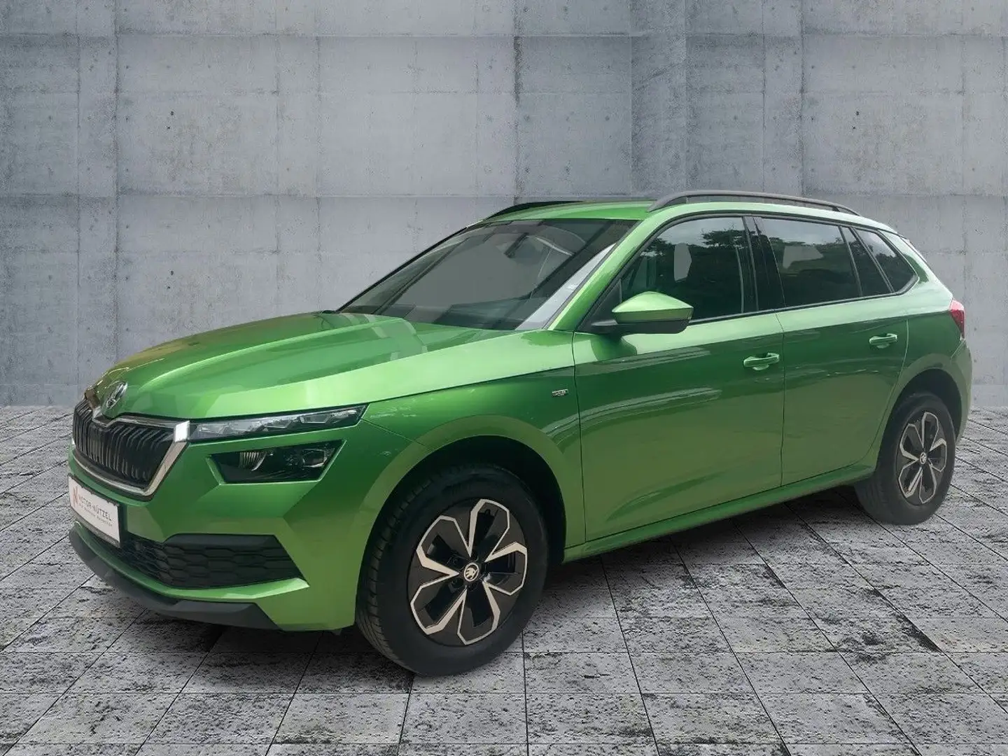Skoda Kamiq 1.0 TSI DSG DRIVE 5JG+LED+APP+GRA+SHZ+PDC Grün - 2