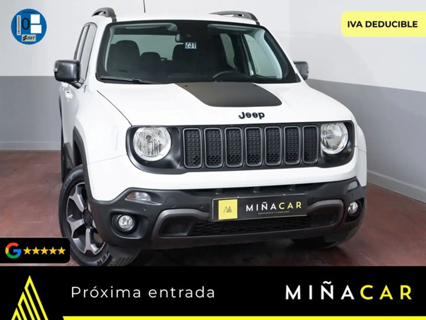 Jeep Renegade 1.3 PHEV Trailhawk 4x4 Aut. 177KW Blanco - 1