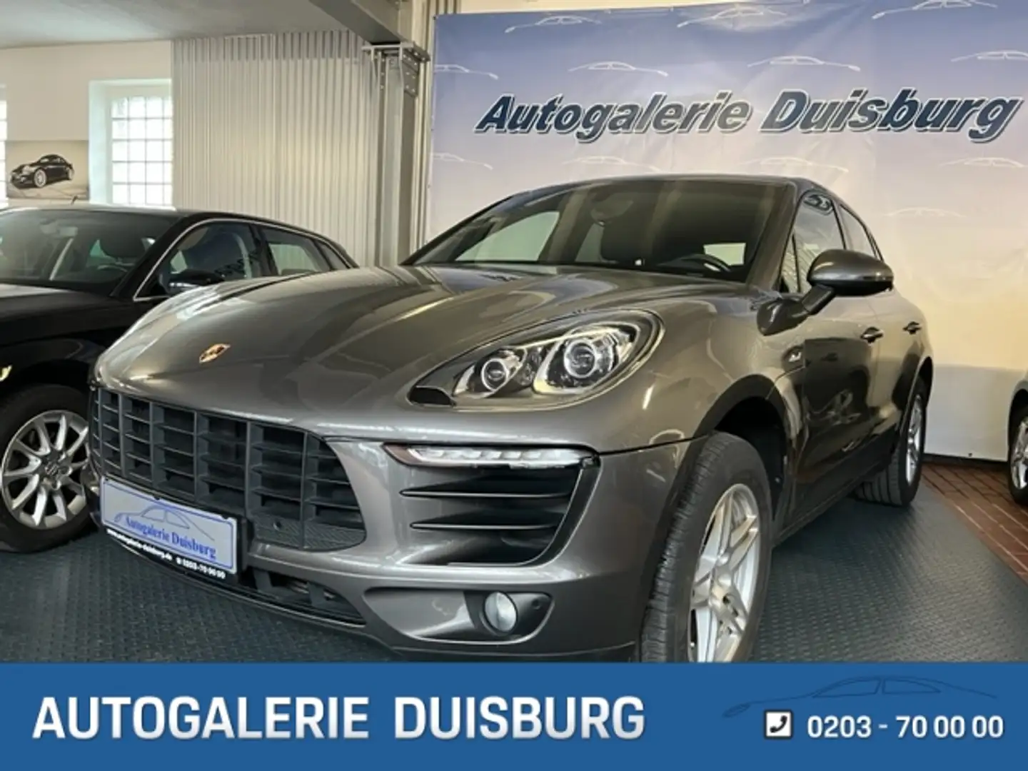 Porsche Macan S Pano AHK-el.Navi Kamera Alcantara el.Heckkl. Grau - 1