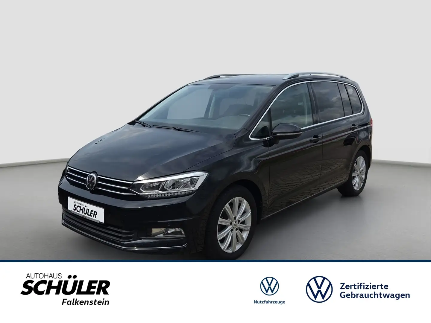 Volkswagen Touran 2.0TDI*HIGHLINE*LED*NAVI*EPH*SITZH Zwart - 1