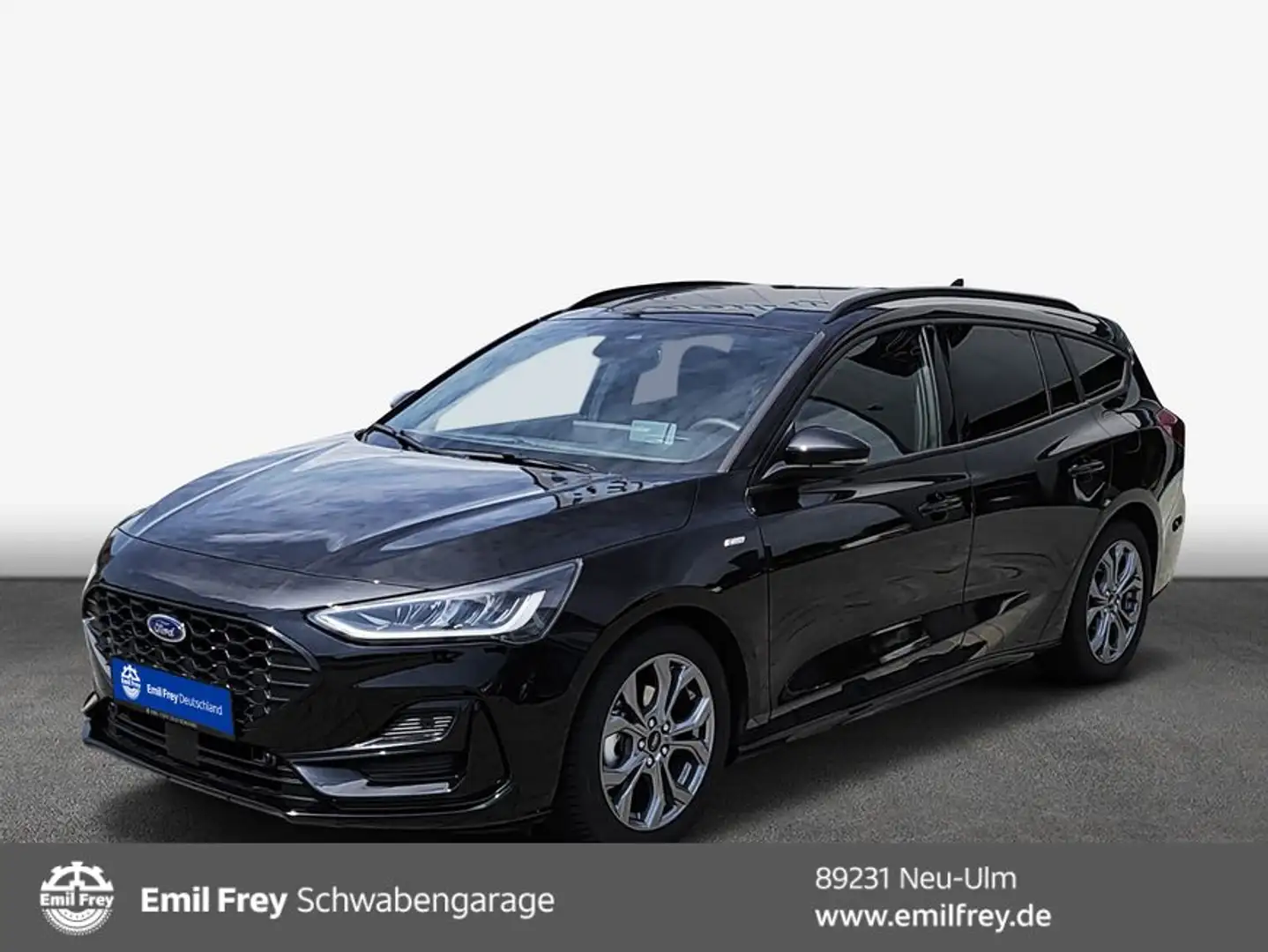 Ford Focus Turnier 1.0 EcoBoost Hybrid ST-LINE X Zwart - 1