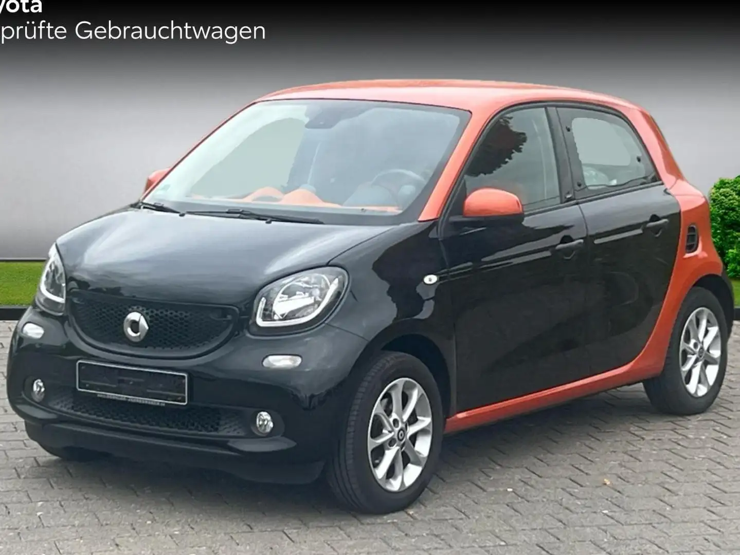 smart forFour Passion Klima LED & Sensorpaket Sitzheizung Sound Oranje - 1