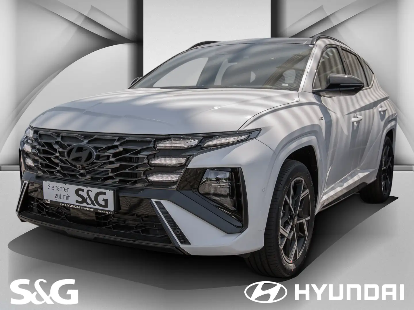 Hyundai TUCSON N-LINE PLUG-IN+PANO+EL.SITZE+ADAPT. FAHRW Blanc - 1