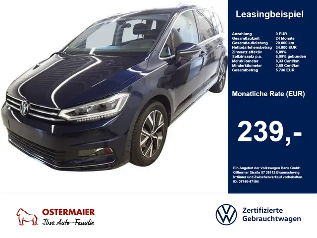 Volkswagen Touran HIGHLINE 2.0TDI 150PS DSG ACC.5J G.AHK.KAMERA.NAVI