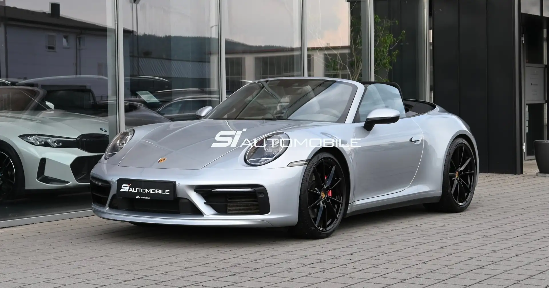 Porsche 992 911 Carrera 4 S Cabrio *SPORT CHRONO*14-WEGE* Argent - 1
