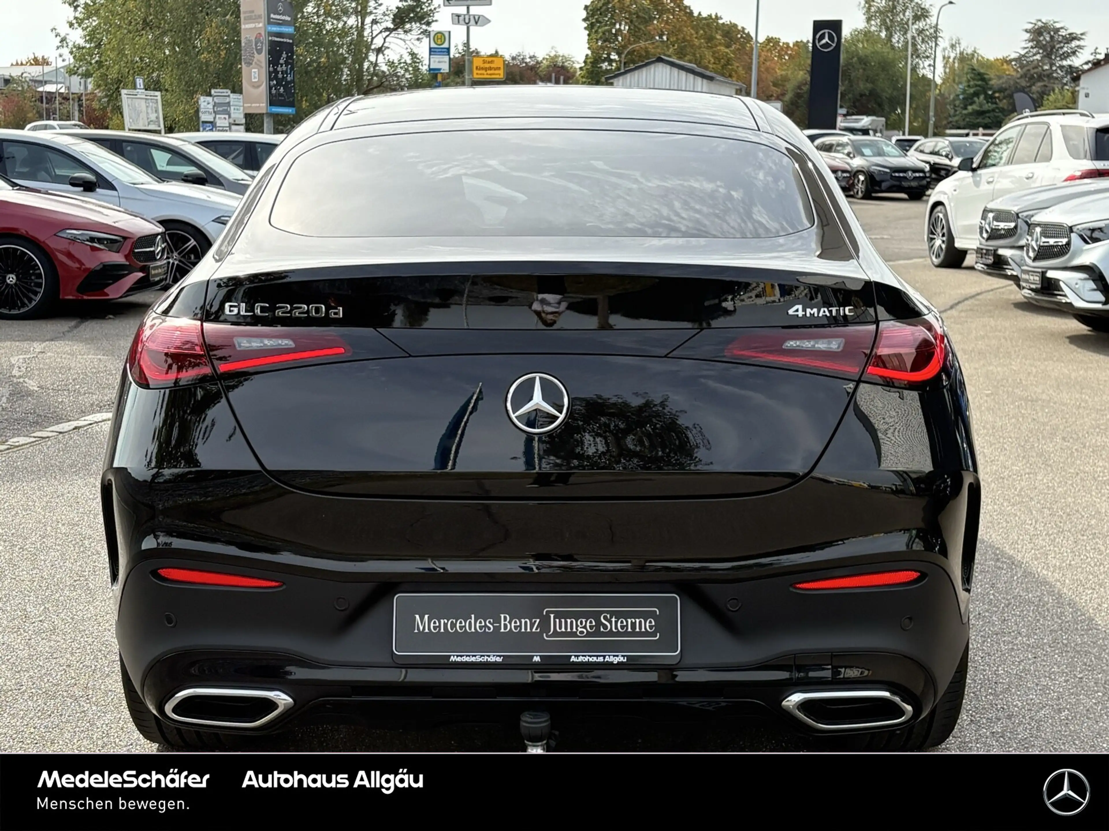 Mercedes-Benz GLC 220 GLC 220 d 4M Coupé AMG Night AHK 20" Pano 360° — photo 4