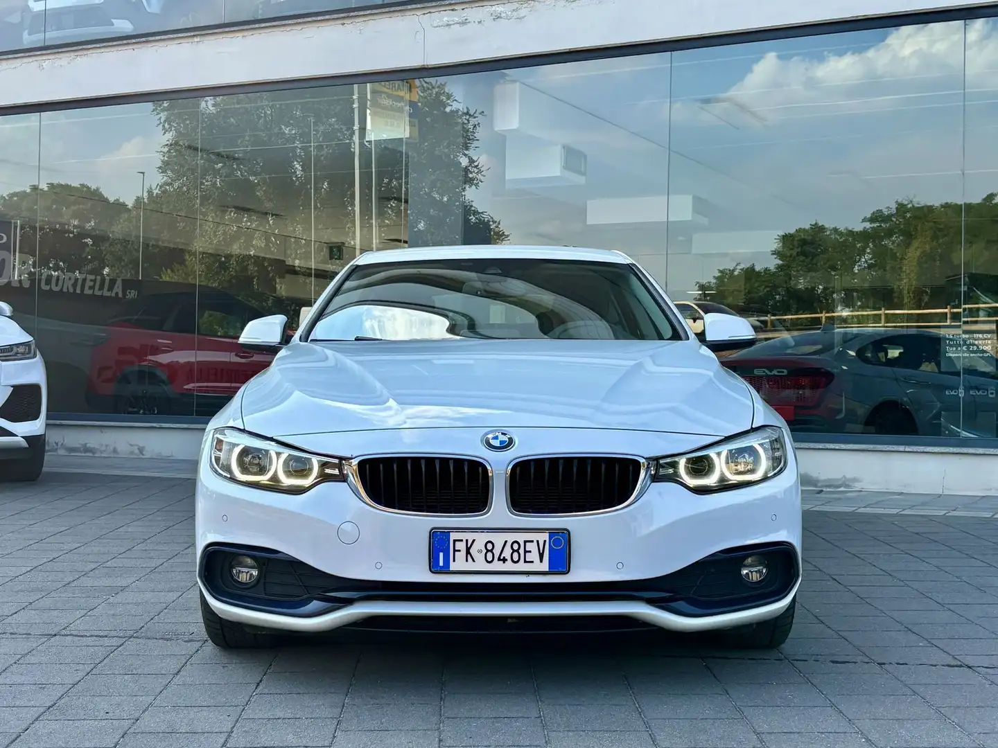 BMW 420 420d Sport - TAGLIANDATA SEMPRE BMW Bianco - 2