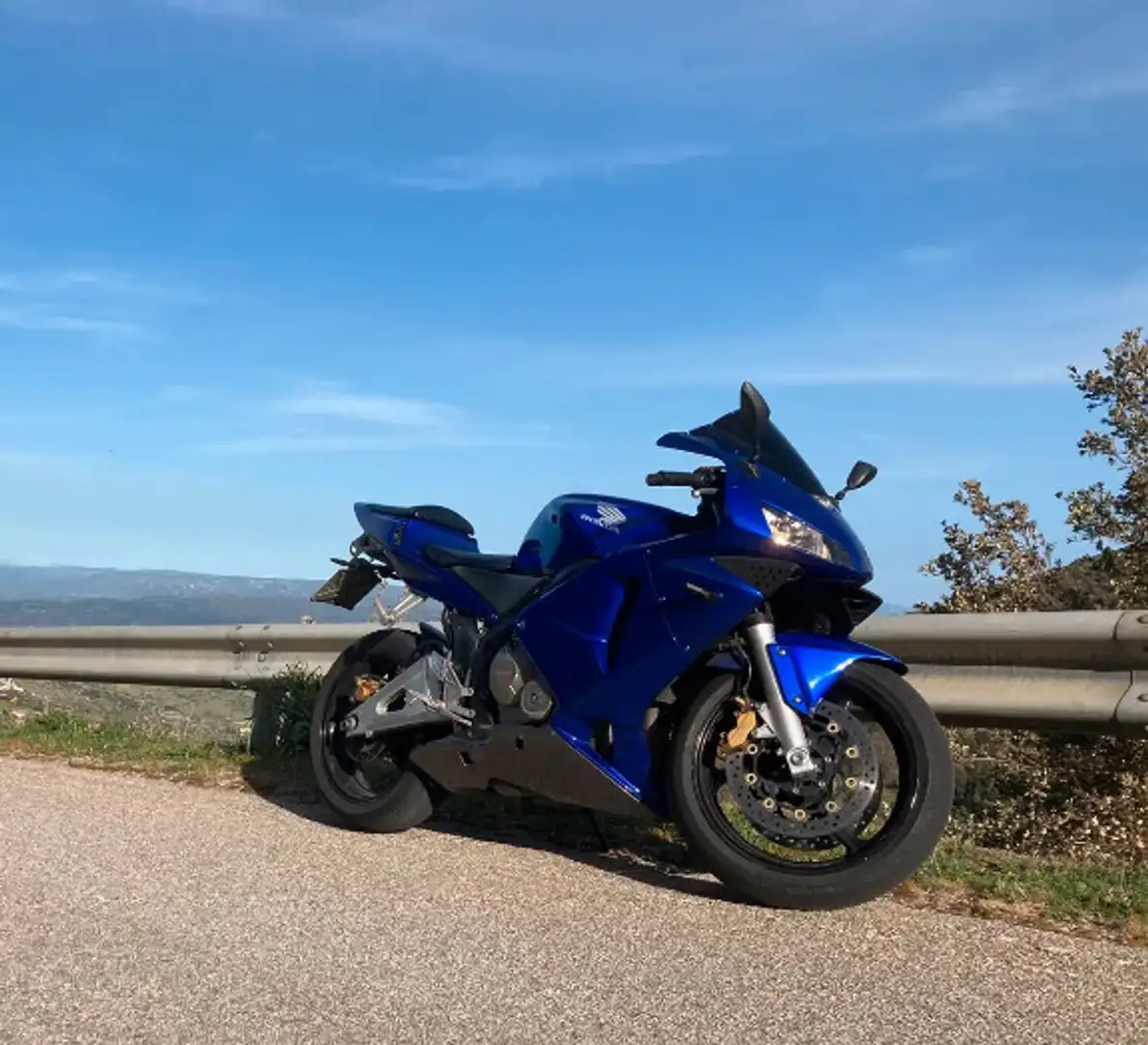 Honda CBR 600 Синій - 1