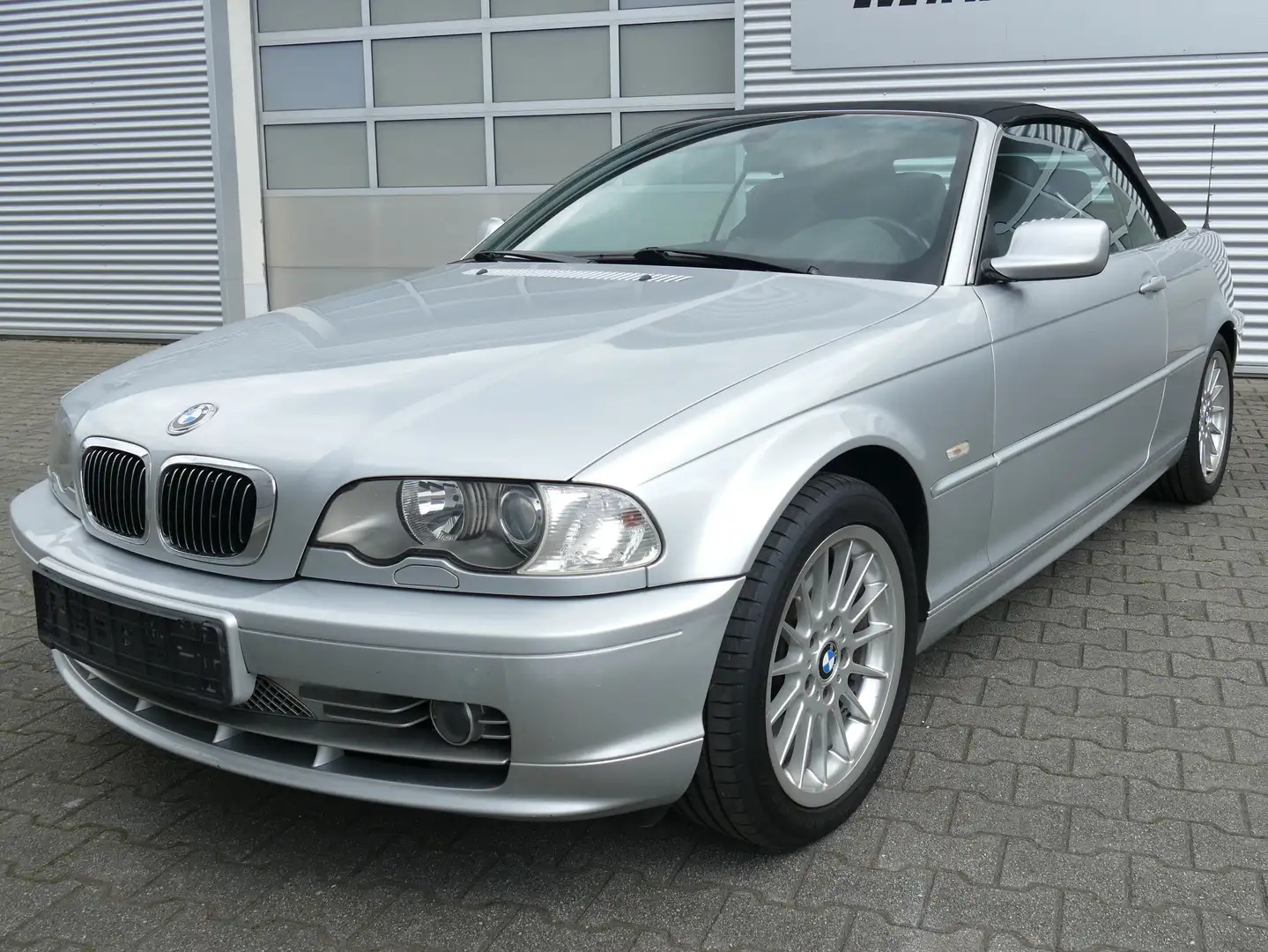 BMW 330 330 Ci Automatik Cabrio Leder Xenon 1.Hand Argento - 1