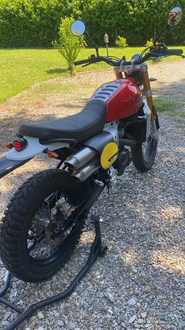 Fantic Caballero 125 Scrambler Roşu - 2