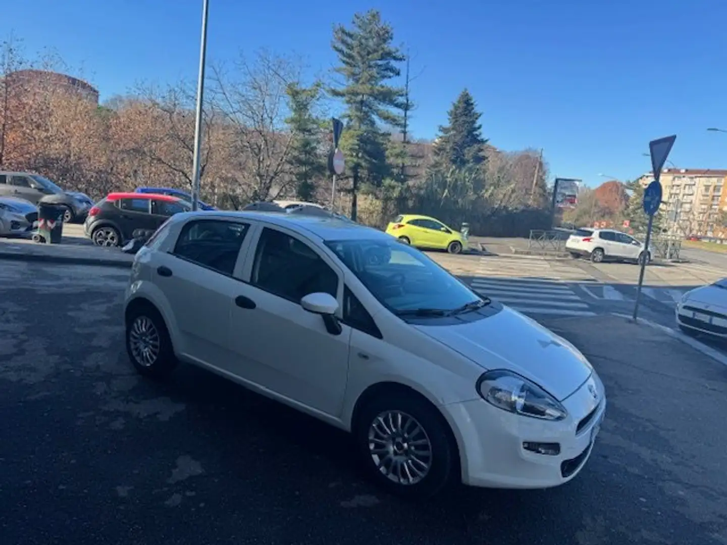 Fiat Punto n1 5 posti autocarro  2015 6b gpl Bianco - 1