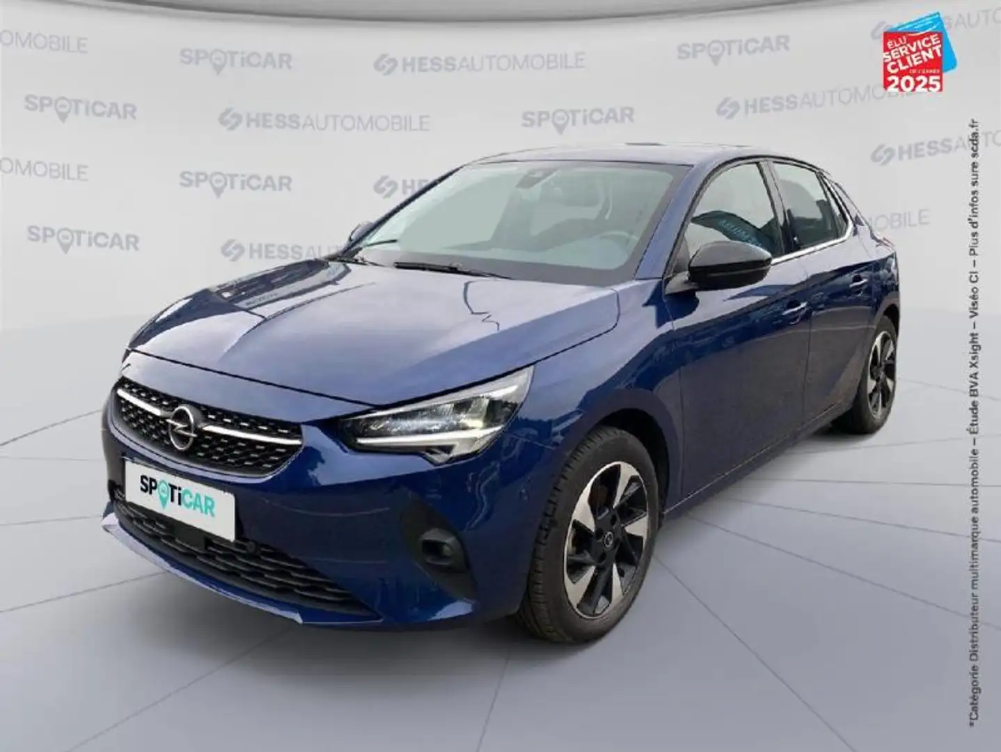 Opel Corsa-e Corsa-e 136ch Elegance Bleu - 1