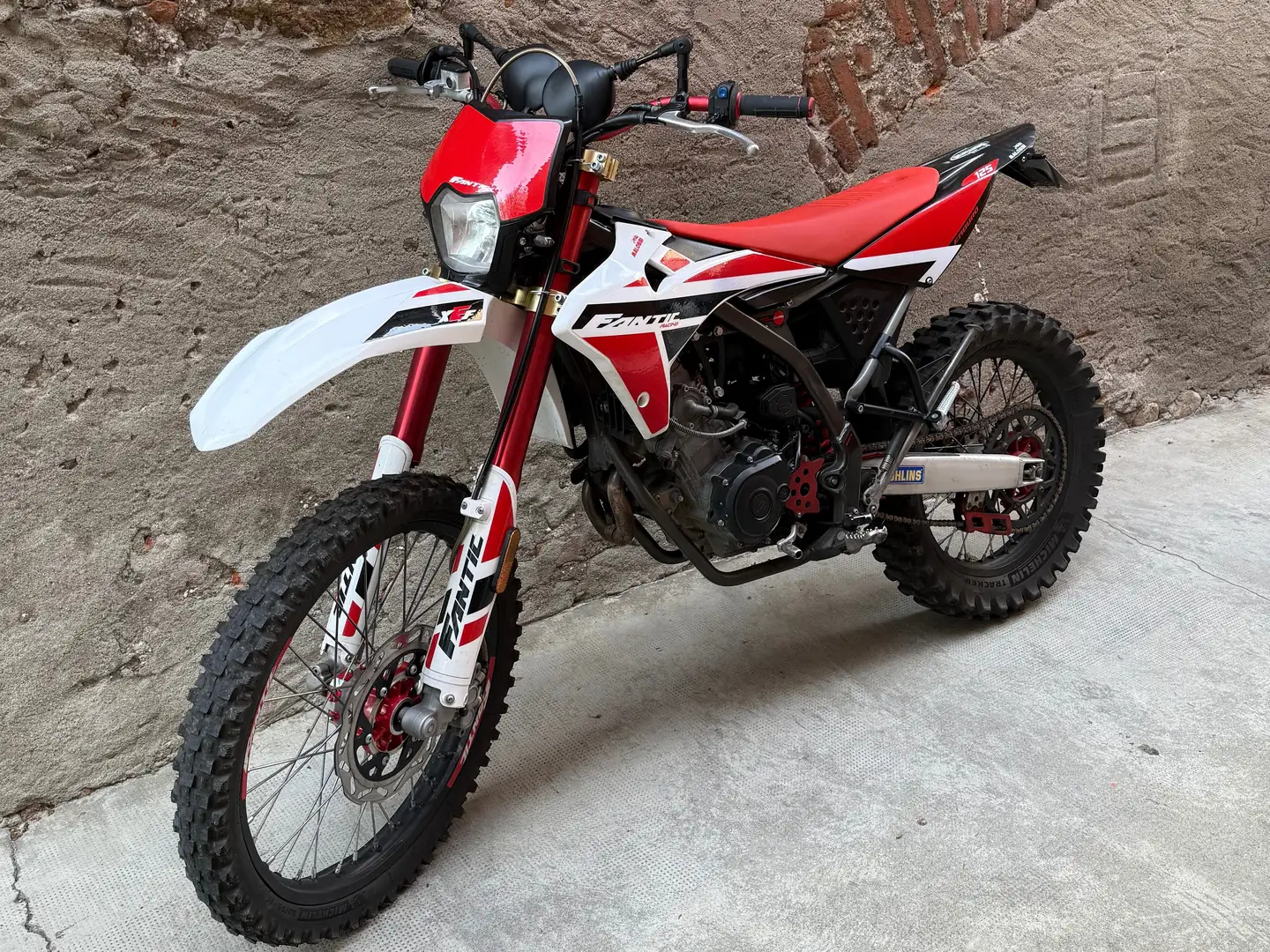 Fantic 125E competition Czerwony - 2