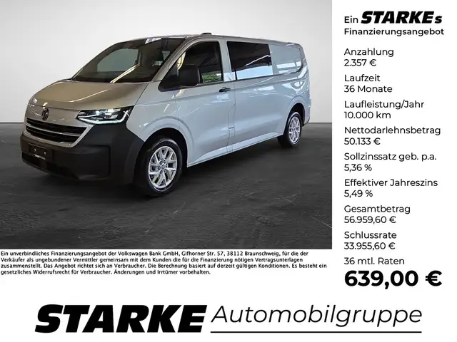 Volkswagen T7 Transporter 2.0 TDI Kastenwagen Plus LR